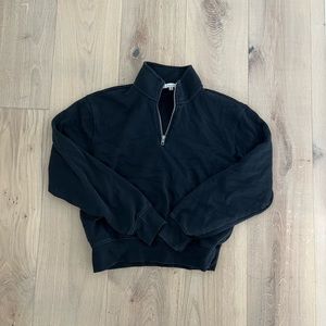 z supply quarter zip, xs